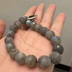 King Baby 10mm Labradorite Bracelet w/Toggle Clasp